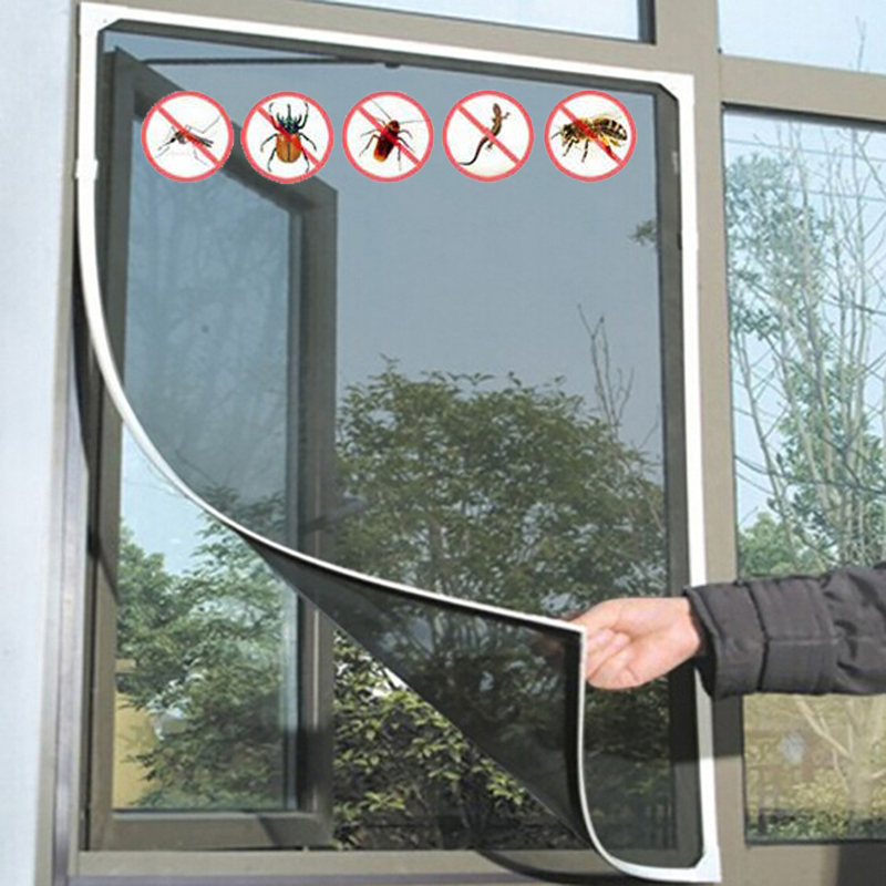 Indoor Insect Fly Mosquito Window Screen Curtain Mosquito Netting Door Anti Mosquito Net For Kitchen Window Home Protector