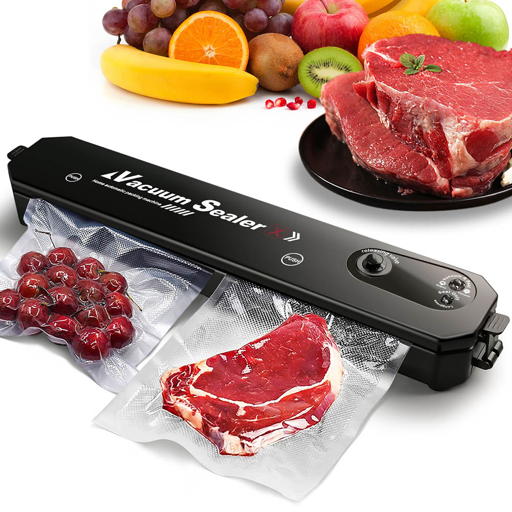 Best Food Vacuum Sealer 220V/110V Automatic Commercial Household Food Vacuum Sealer Packaging Machine Food Saver Vacuum Sealer