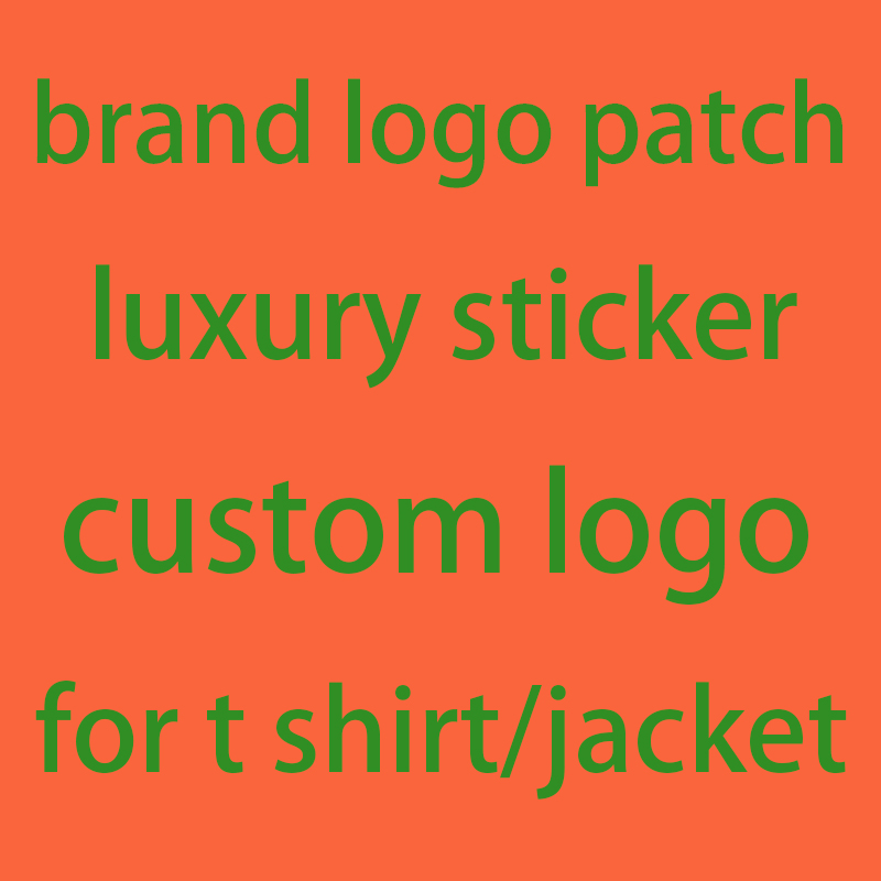 Logo  Custom Patches on Clothes Iron-on Transfers for Clothing Thermoadhesive Patches Thermal Stickers Fusible Patch