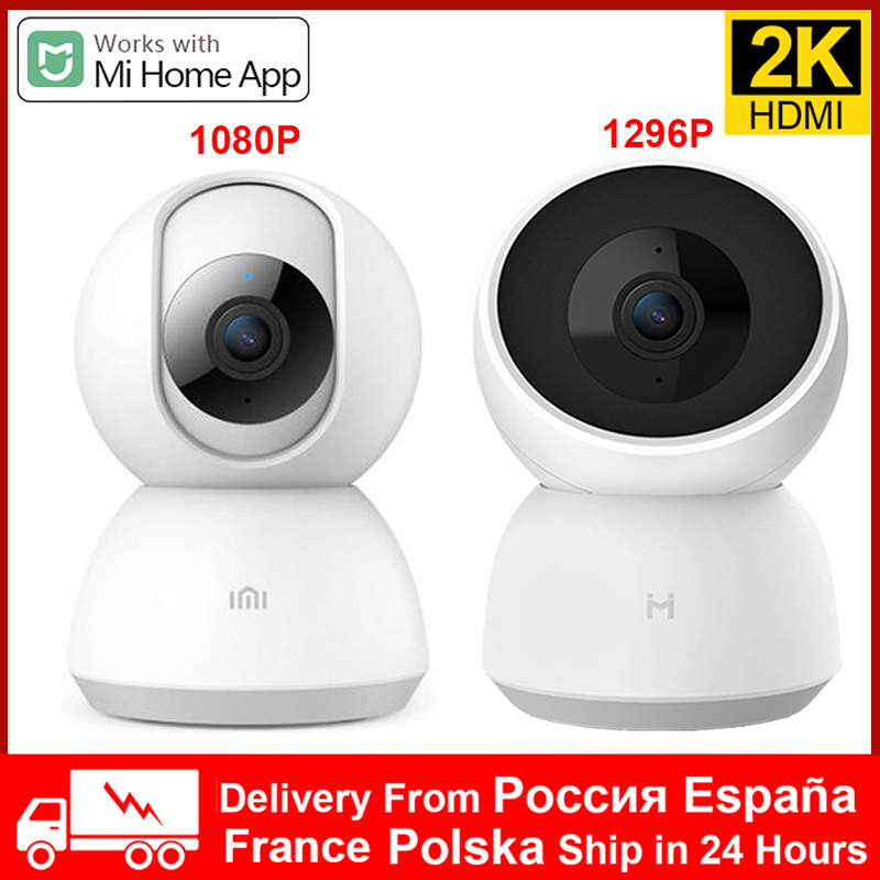 Smart Camera 2K 1296P 1080P HD 360 Angle WiFi Night Vision Webcam Video IP Camera Baby Security Monitor for Xiaomi Mihome APP