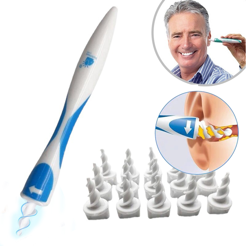 16pcs Ear Cleaning Device Baby Cleaner Digging Artifact for Children Baby Ear Protection Care Spiral For Ears Cares Health Tools