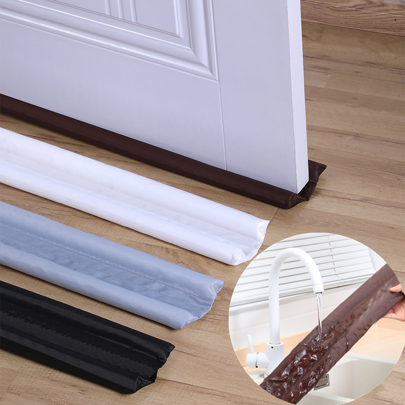 4 color door bottom sealing strip stopper Guard Wind Dust weather stripping burlete puerta casa soundproof Sealer Protector
