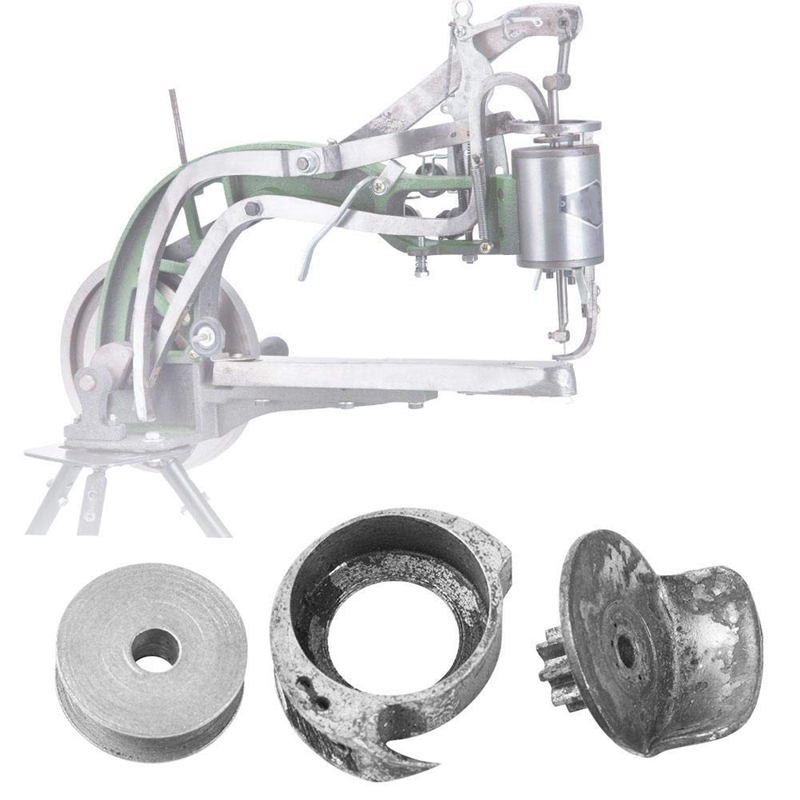 5 Sets/Lot Full Set Of Spool Shuttle Bobbin Pitman Rod for Shoe Sewing Mending Repair Machine Parts