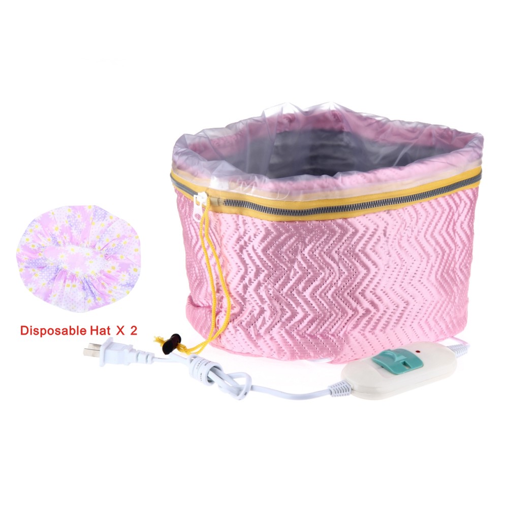 Waterproof Anti-electricity Control Heating Electric Hair Thermal Treatment Beauty Steamer SPA Nourishing Hair Care Cap