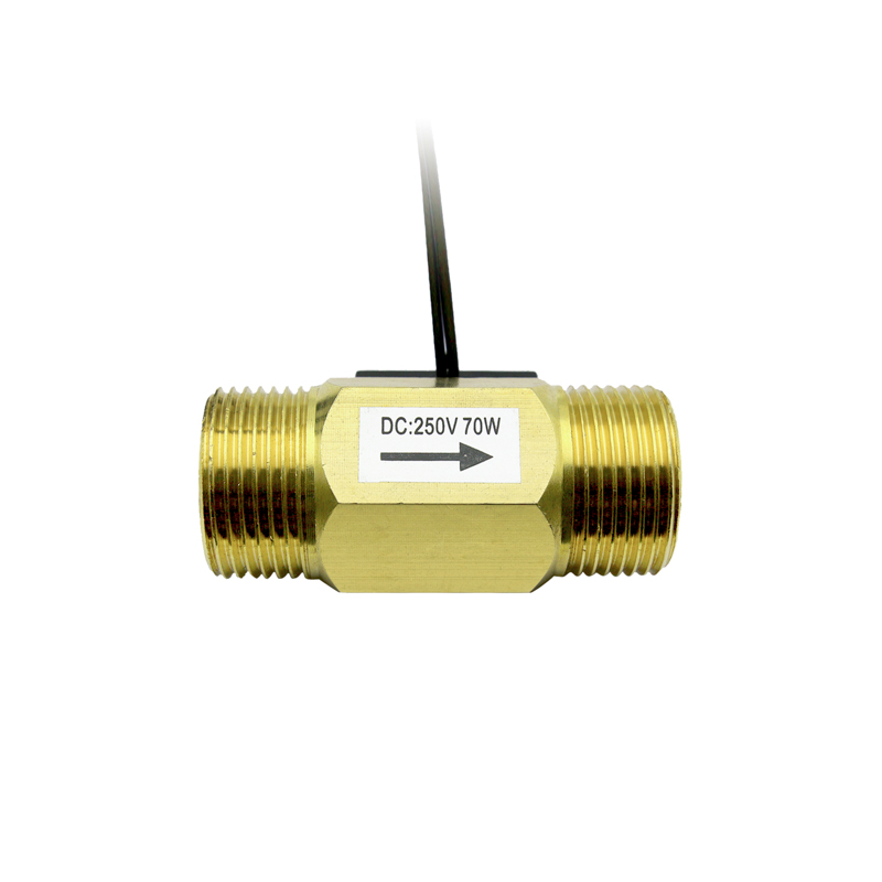 G 3/4" Range 2.5-30L/min Water Heater Flow Sensor Accessories Level Switch Water Flow Meter Flow Switch