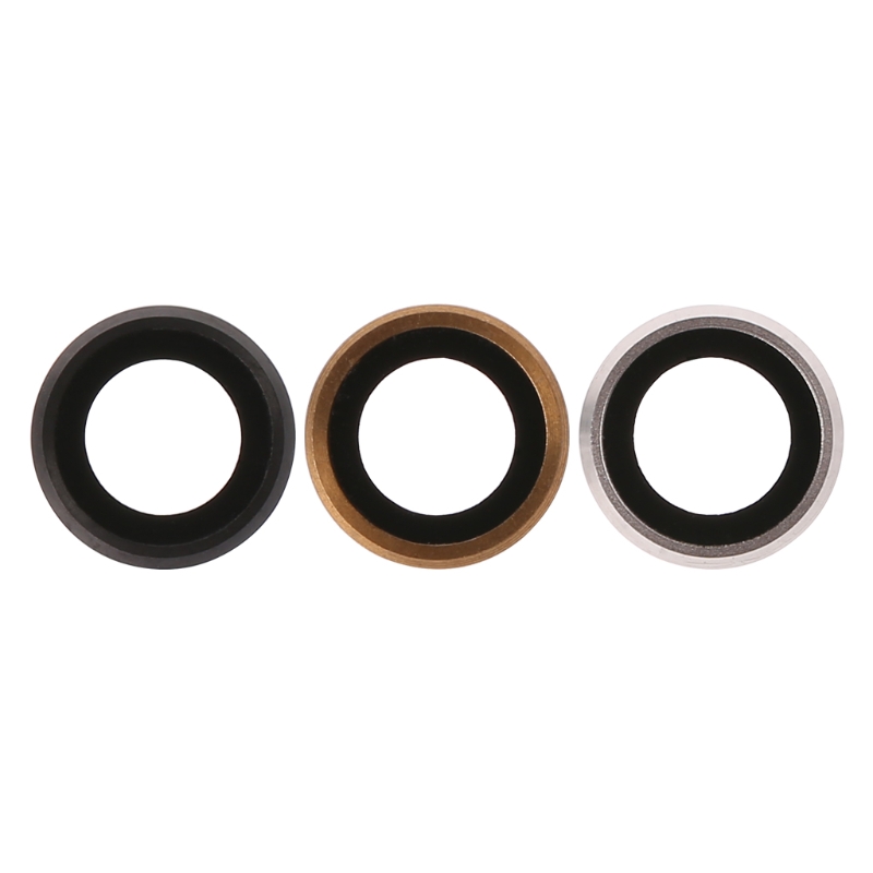 Rear Camera Lens Glass Cover With Metal Frame Holder For iPhone 6 Plus 5.5 Inch