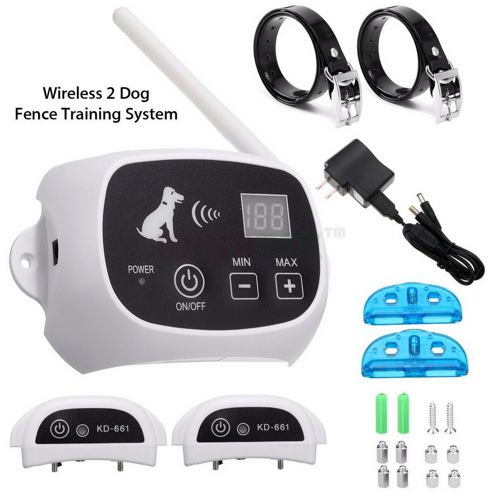 Retail Dog Fence Wireless Containment System Focuspet Wire Free Fencing kd661 Rechargeable Receiver and Waterproof 36125180701