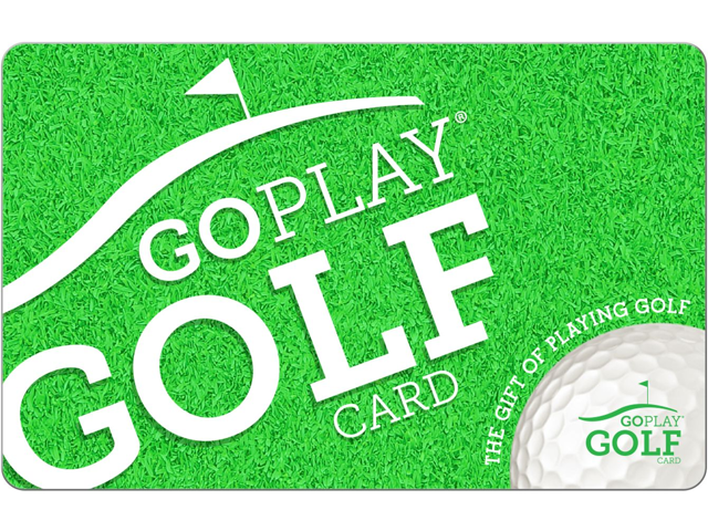 Go Play Golf $100 Gift Card (Email Delivery)
