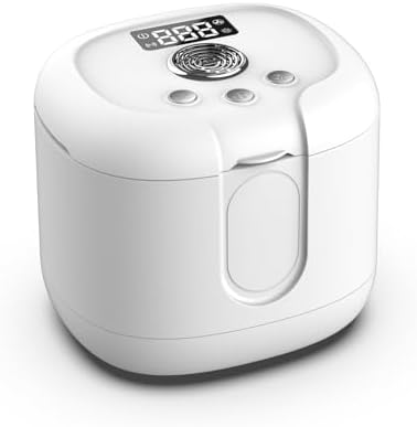 Ultrasonic Retainer Cleaner,LemLings 200ML Portable Retainer Cleaner Machine for Denture,Aligner,Mouth Guard,Whitening Trays,45kHz Retainer Cleaner Machine for Dental Appliances