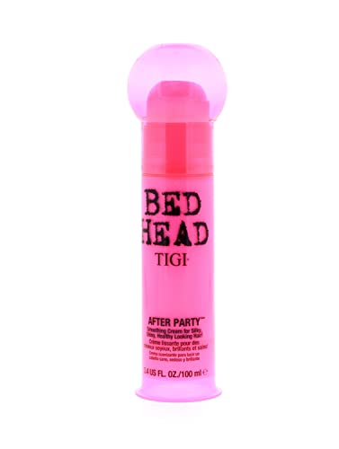 Bed Head TIGI After Party Smoothing Cream - For Anti-Frizz & Smooth Hair - For All Hair Types - Use on Wet or Dry Hair - Premium Hair Care Products for Women & Men - 3.38 fl oz (2 Pack)