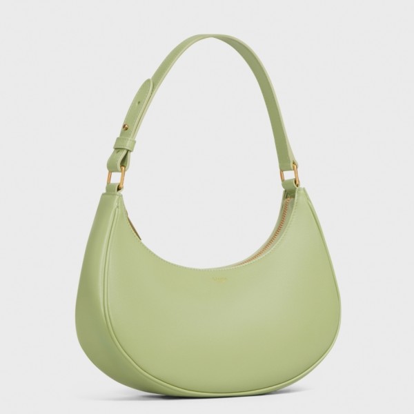 Celine Ava Bag In Sage Smooth Calfskin